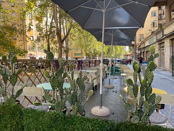 Ombrello da sole 2x3 metri Tuscolana