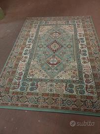 Tappeto senza frangia bordato