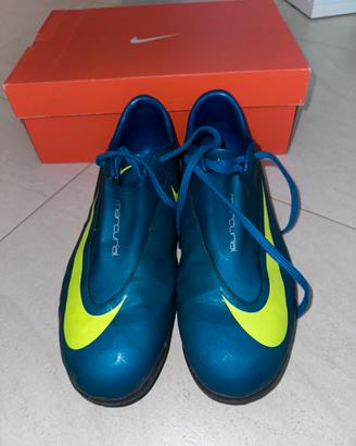 Nike Mercurial Vapor IV TF - Blu/Giallo - US 12