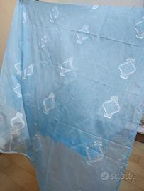 Tenda d'organza turchese