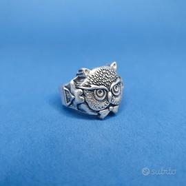 ANELLO "PIETRO FERRANTE" GUFO CON PAPILLON