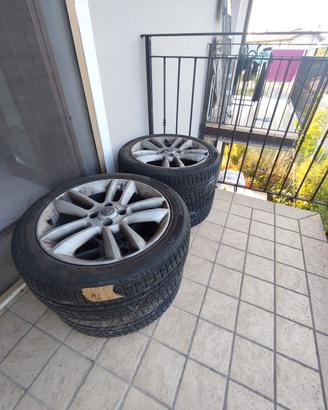 4 Cerchi in lega originali Opel17"+gomme invernali