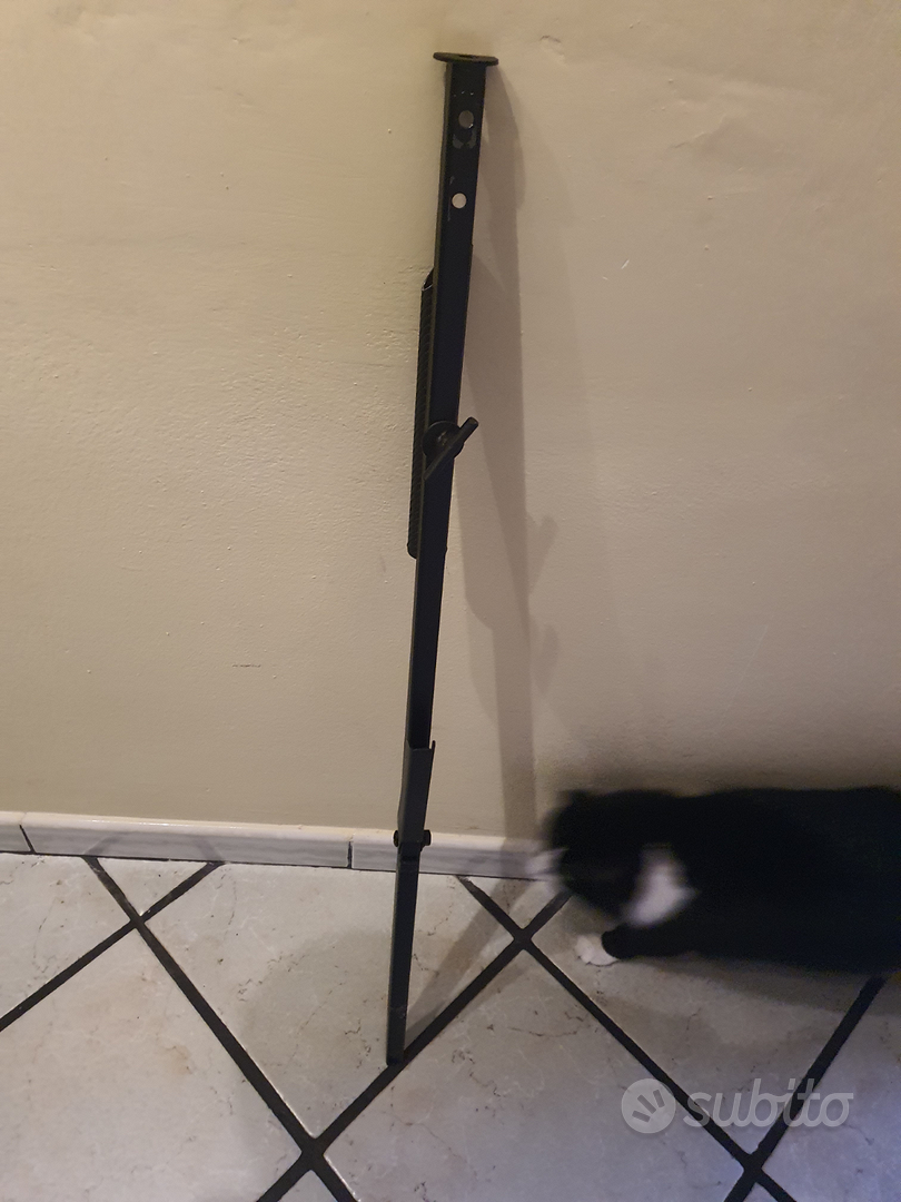 Clip Porta Canna Da Pesca Con Moschettone, Supporto In Alluminio E Gomma Per Canne Da 2-11 Mm - 6