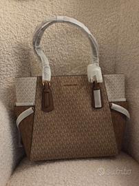 Michael Kors TOTE BAG Voyager Camel Multi NUOVA