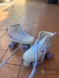 Pattini a rotelle bambina Oxelo C100 lilla -tg. 35
