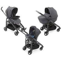 Chicco Trio Love Silver Satin completo