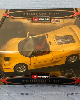 Bburago 1:18 Ferrari F50 Giallo Modena