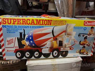 Supercamion betoniera - Quercetti made in Italy