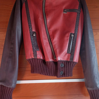 Pinko giubbotto in vera pelle bomber Nuovo