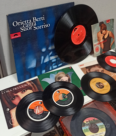 Orietta Berti lp vinile '65 + set 45 giri anni 60