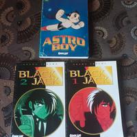 4 Comic Art. Conan 1 Astro Boy 2, Black Jack 1 e 2