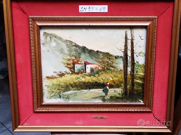 Quadro paesaggio pittore Aldo Pironti