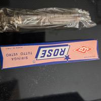 siringa in vetro da collezione