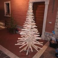 Albero di natale in legno