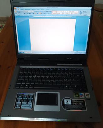 Notebook Asus A6000VM Pentium, 1GB Ram, 60GB, Win7