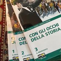 Libri Con gli occhi della storia 1-2-3