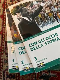 Libri Con gli occhi della storia 1-2-3