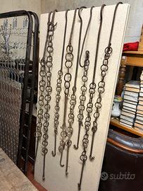 Catene antiche ferro battuto