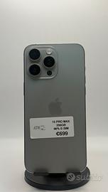 Iphone 15 PRO MAX 256 GB 🔋96% E-SIM