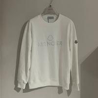 felpa moncler bianca taglia S