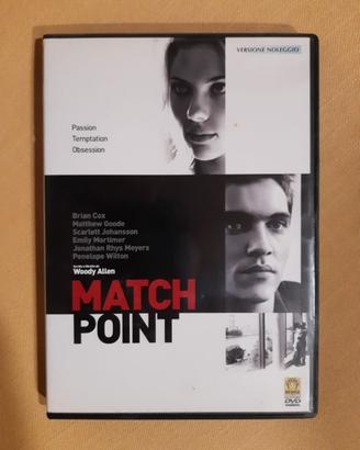 Dvd Match Point di Woody Allen 2005 Usato Ex Noleg