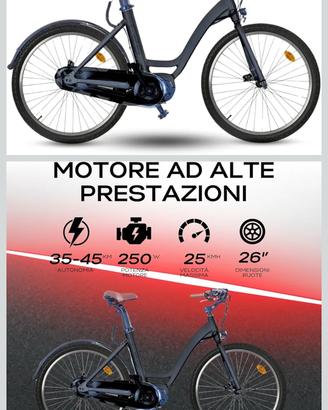 bicicletta lexgo Ct26 bicicletta elettrica 