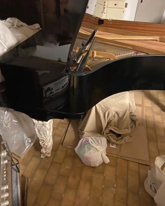 Pianoforte mezza coda schiedmayer nero lucido