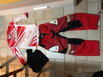 abbigliamento bambino fuoristrada enduro motocross