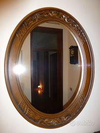 SPECCHIO LEGNO ANTICO VINTAGE SHABBY CHIC