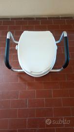 Adattatore wc rialzo per anziani