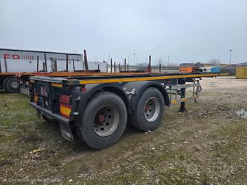 Semirimorchi CARDI porta container usati 20 piedi 