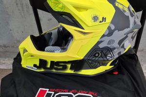 CASCO CROSS - MOTO ACQUA - JUST 1 -  TG. L - NUOVO