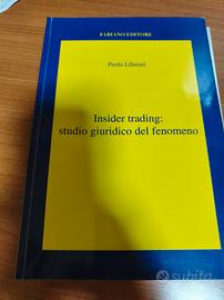 libri di testo INSIDER TRADING