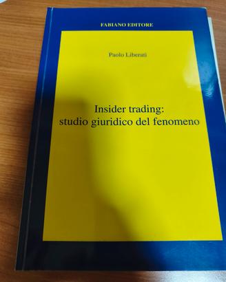 libri di testo INSIDER TRADING