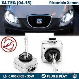 2 Lampadine Ricambio BI-XENON D1S 6000K SEAT ALTEA