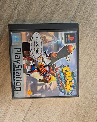 Gioco Playstation 1 Crash Bandicoot Warped