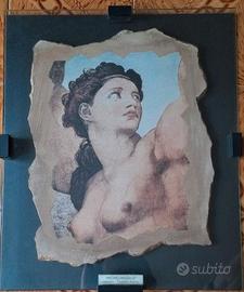 QUADRO SIBILLA (DETTAGLIO CAPPELLA SISTINA)