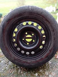 cerchio ferro da 15 ruota di scorta 