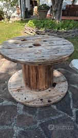 bobina per cavi in legno vuota