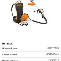 Decespugliatore a spalla Stihl FR 235