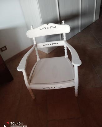 Poltrona shabby chic 