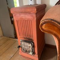Stufa a legna in terracotta Becchi