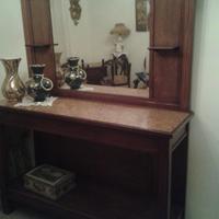 MOBILE ANTICO con SPECCHIERA fine '800