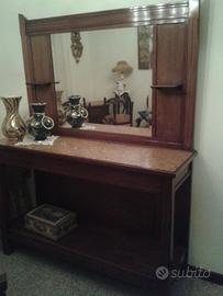 MOBILE ANTICO con SPECCHIERA fine '800