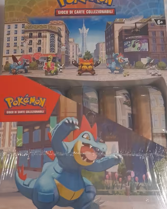Pokemon Mini Tin da collezione Luminopoli