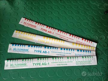 PLASTIGAUGE  strumento di misurazione.