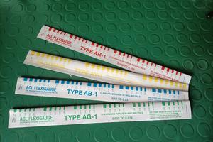 PLASTIGAUGE  strumento di misurazione.