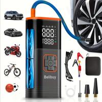 Avviatore batteria auto e compressore 