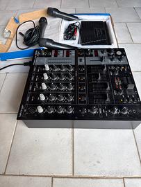 impianto DJ – Behringer DJX750 + microfoni
