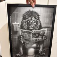 Quadri con stampe per bagno